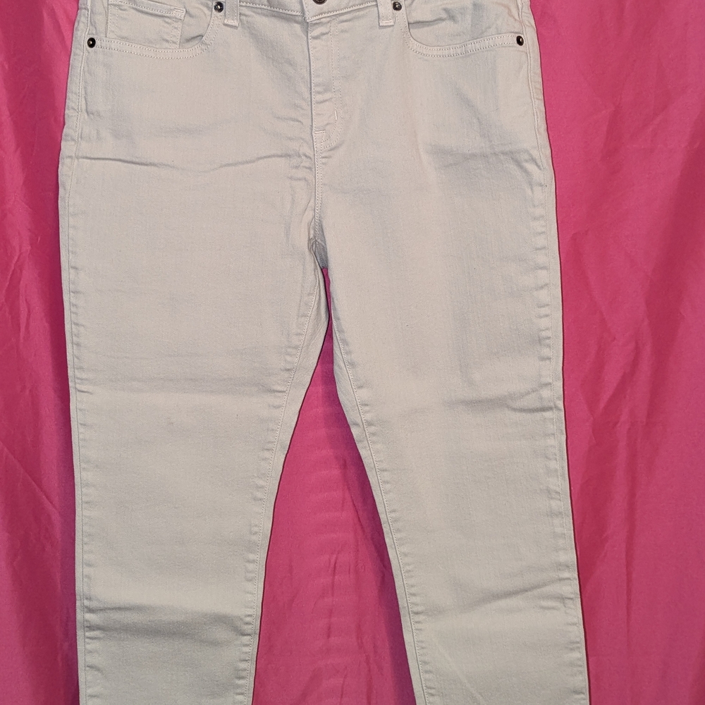 Michael Kors Women's White Skinny Jeans